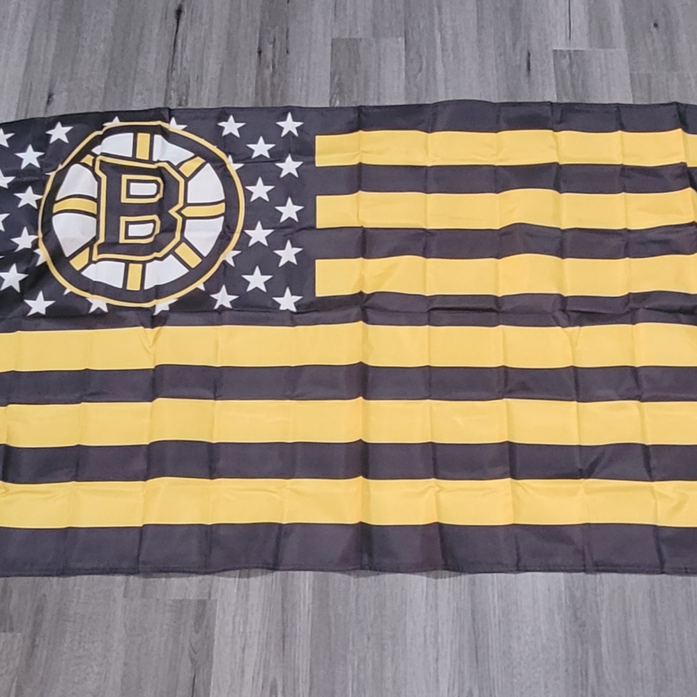 Boston US Stars&stripes House Garden Lawn Indoor Outdoor Flag 3x5Feet GM4
